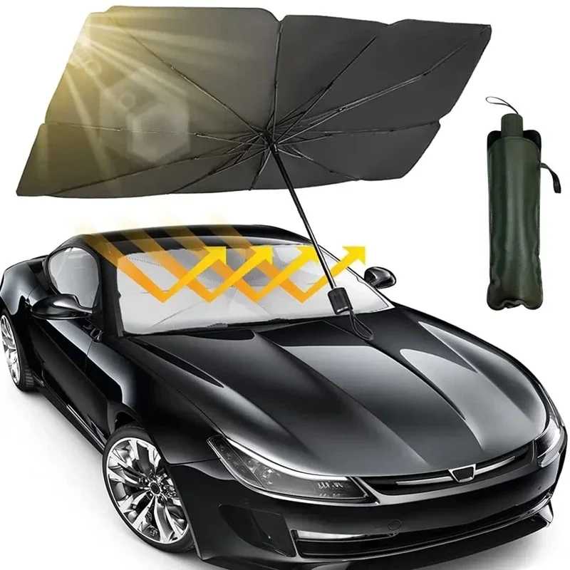 Car Windshield Sun Shade" Protect Yourself & Your Car